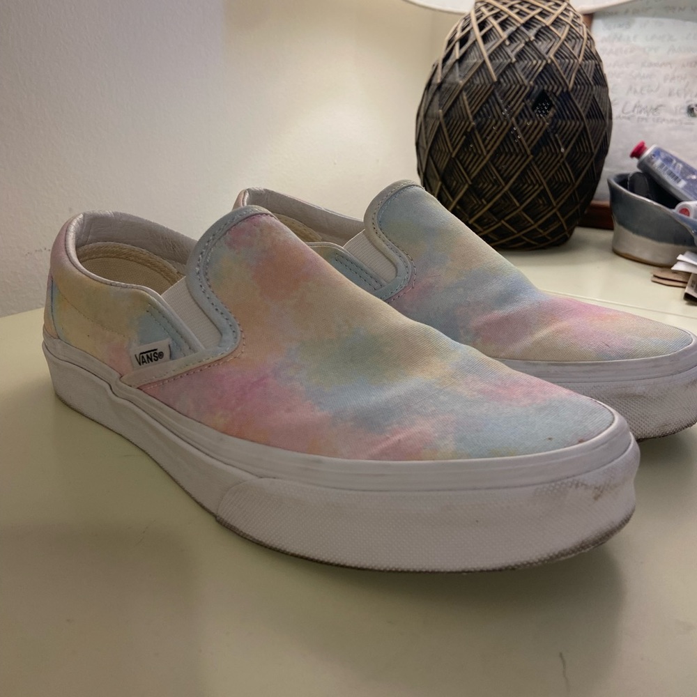 Vans Classic Slip-On - Pastel Clouds Size 8